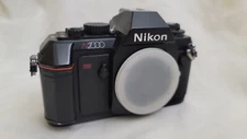 Nikon N2000 35mm SLR Film Camera Body & Body Cap. READ