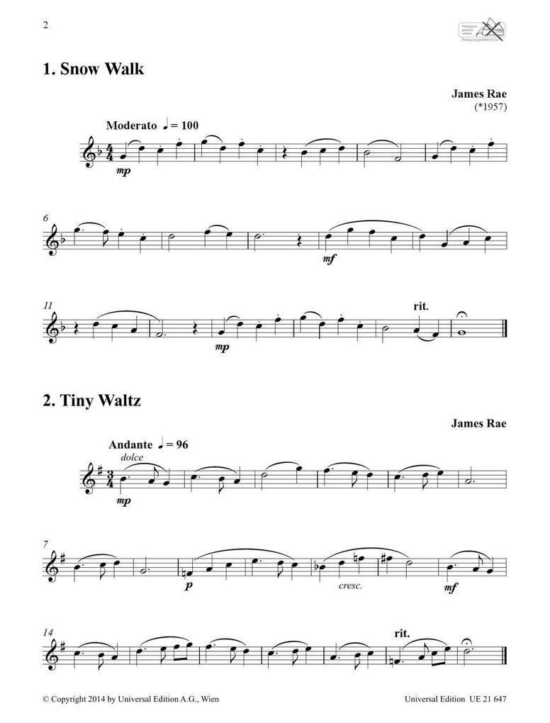 Thumbnail - 42 More Modern Studies For Solo Flute Für Flöte | James Rae | Deutsch