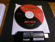 Wireless Internet Adapter Buffalo Air Nav WI FI Via USB Port M WLI-UC-G300N-V1