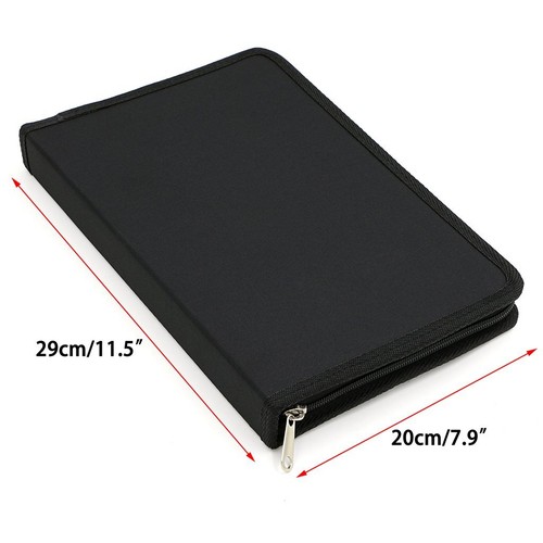 Portable Canvas Zippered Colored Pencil Case-Super Large Capacity 72 Slot - Picture 6 of 7