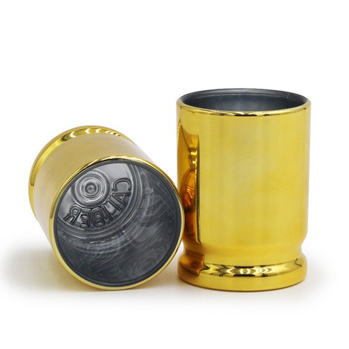 4x50 Caliber Bullet Shot Cups For Whiskey Liquor Motorcycle Plastic Shot Glasses - Picture 7 of 18