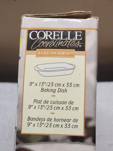 Corelle Coordinates Callaway 9x13 Bake & Serve Dish Stoneware by CorningWare NIB - Picture 3 of 6