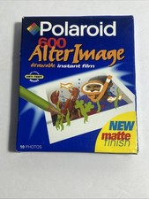 Polaroid 600 after image instant film sealed Exp 06/99 MATTE FINISH