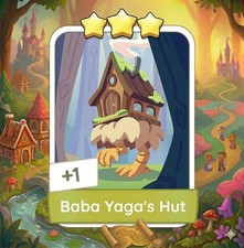 Baba Yaga s Hut - 3 Star - Set 15 Monopoly Go
