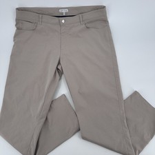 Peter Millar Pants Mens 40/32 Khaki Crown Sport EB66 Performance Five Pocket