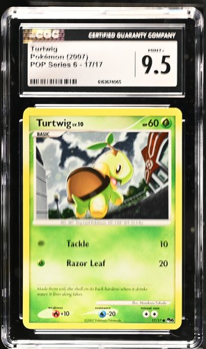 Turtwig graded CGC 9.5 for sale on eBay