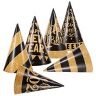  6 Pcs New Years Eve Party Supplies Photo Booth Hat Birthday Hats Adults Happy