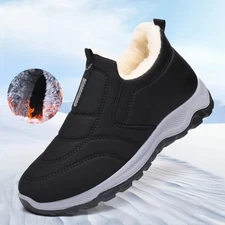 Winter Snow Ankle Boots Outdoor HikingWarm Work Shoes Footwear Man Sneakers