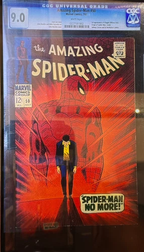Amazing Spider-Man #50 CGC 9.0 1st Appearance Kingpin Marvel Comics Key Issue