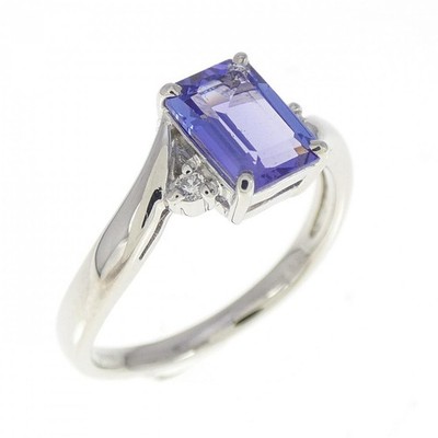 Authentic [Remake] PT Tanzanite Ring 0.96CT #270-003-995-0212