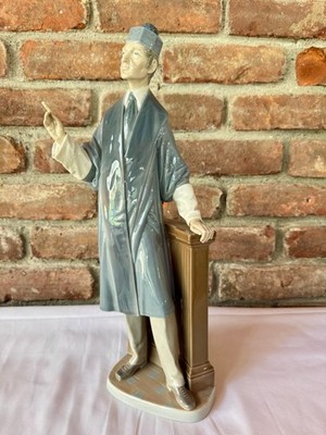 Vintage 1974 LLADRO #4908 The Barrister Lawyer Attorney Figurine MINT 1st Year