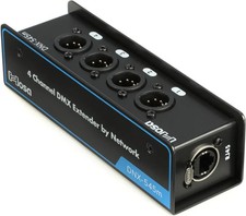 Hosa DNX-545M DMX Extender - 5-pin XLR Male to Ethernet/RJ45/Cat 5e, Cat 6, or