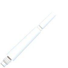 Cosmo Fit Flight Gear Normal Locked Dart Shafts - Short 3 24.0mm White