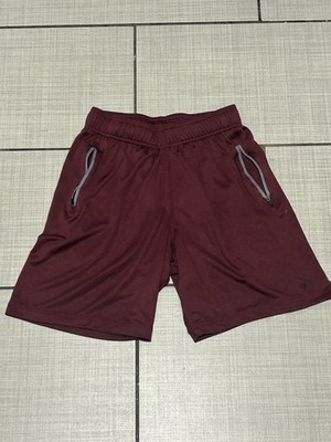 LEG3ND Men's Size S Maroon Athletic Performance Drawstring Shorts  NWT