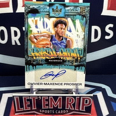2023-24 Panini Court Kings - Fresh Paint Aqua /125 Olivier-Maxence Prosper