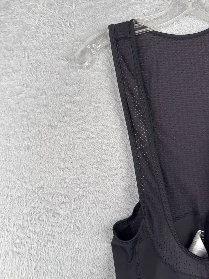 Culotte con tirantes Santic Ciclismo Adulto Pequeño Negro Nylon Mezcla Spandex Acolchado Para Hombre Foto 3 de 4