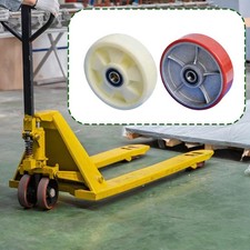 Pallet Jack Steering Wheel for Hand Push Hydraulic Pallet Silent Roller