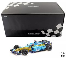 1/18 Scale Renault F1 Team R25 Fernando Alonso 2005 France GP Winner Model