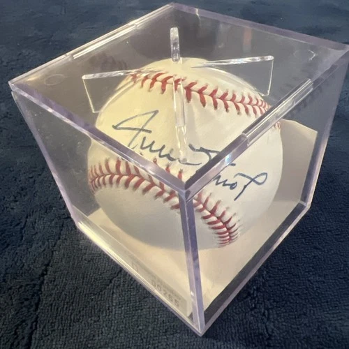 Willie Mays Signed Autographed Official Major League Baseball Giants  W/COA