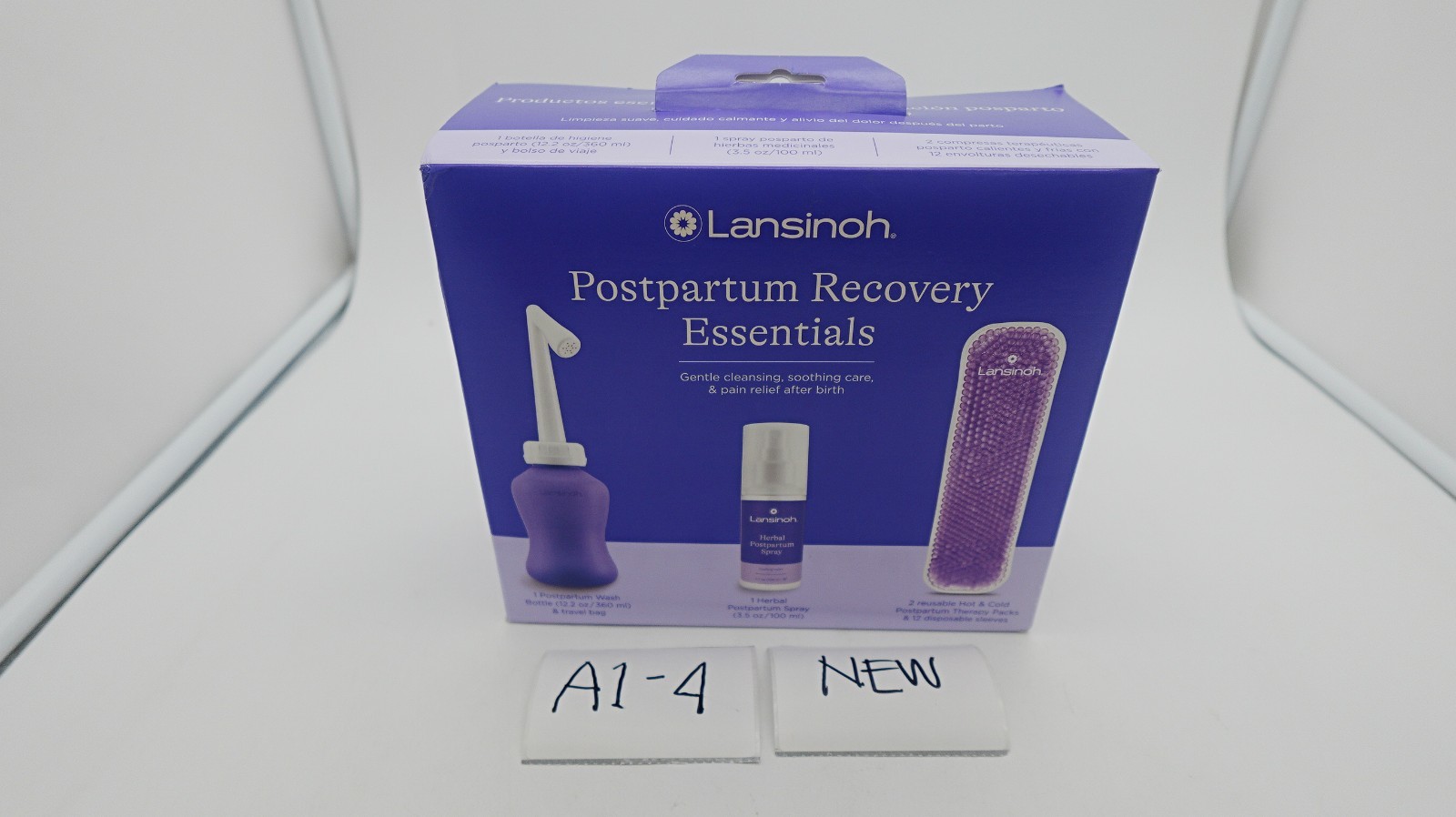 LANSINOH Postpartum Essentials Recovery Bundle Care Kit for New Moms Exp. 11/26