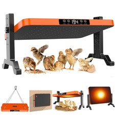 Chick Brooder Heater,200W Chick Heat Brooder Plate with Adjustable Height  A...
