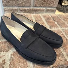 Amalfi by Rangoni Jill Loafer Black Long Beach Slip On Loafer Size 7N 186