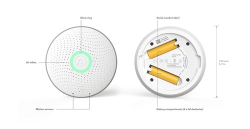 Airthings 2950 Wave Radon Smart Indoor Radon Monitor/Detector, 2nd Generation - Picture 20 of 20