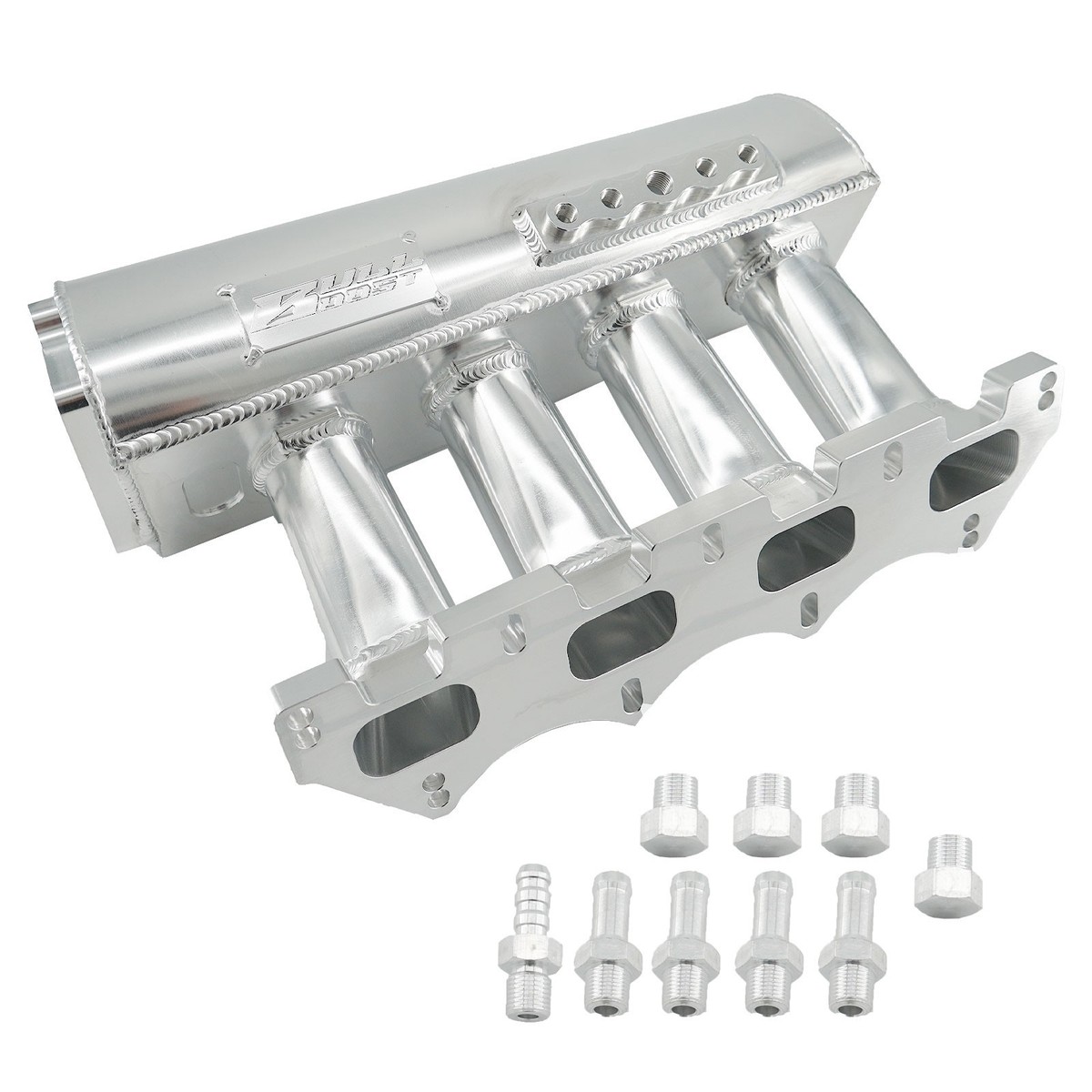 Polished Aluminum Intake Manifold for Mazda Miata MX-5 NA NB 1.8