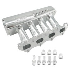 Polished Aluminum Intake Manifold For Mazda Miata Mx-5 Na Nb 1.8 89-05