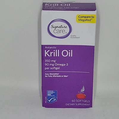 Antartic Krill Oil 60 Softgels Exp May 2026
