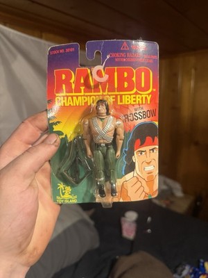 VINTAGE 1995 Toy Island RAMBO Champion of Liberty Action Figure Sealed Package