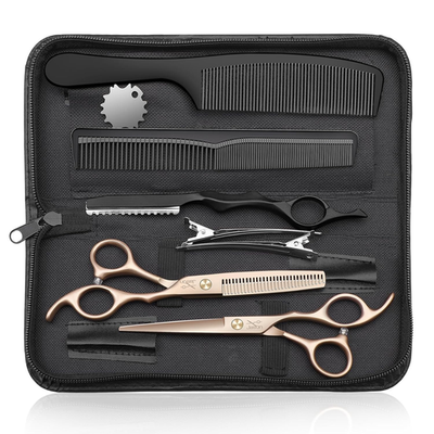 6.7シザー Professional 10-Piece Haircut Scissors Set - 6.7