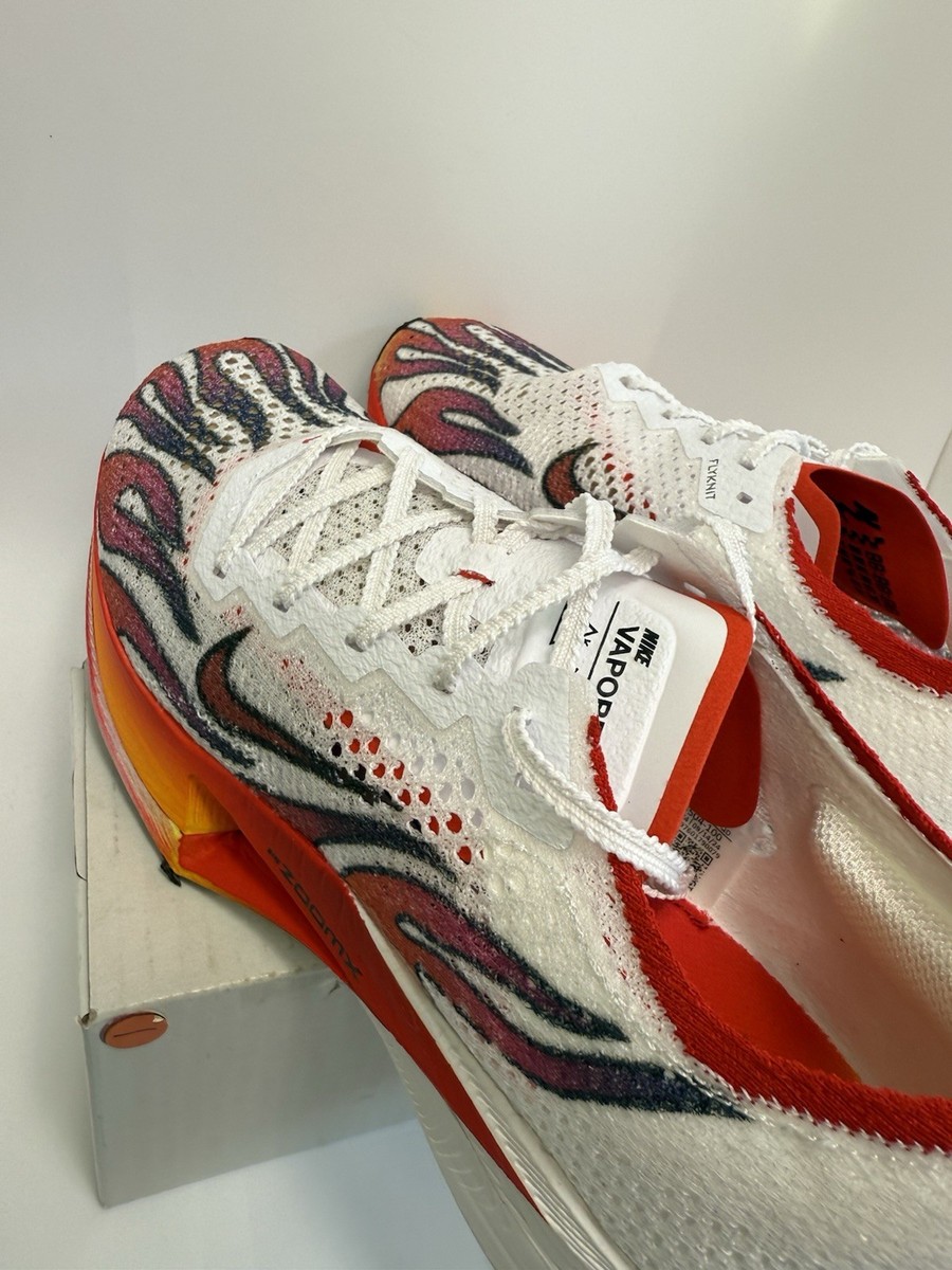 NEW Nike Vaporfly Next% 3 PRM ‘Flames’ Men’s Size 15 - Nike ZoomX VaporFly Next% 3 Ekiden Pack for sale  main image 4