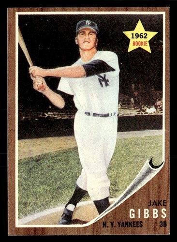 1962 Topps #281 Jake Gibbs