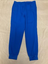Healing Hands Scrub Pants Xl Tall Womens Royal Blue Purple Label Joggers