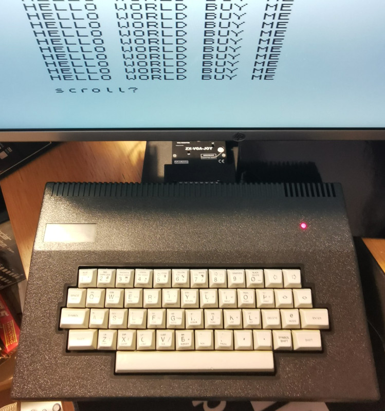 Fuller FDS Keyboard ZX Spectrum 48K Early 1983 Grey Key NK PCB Interface  TESTED