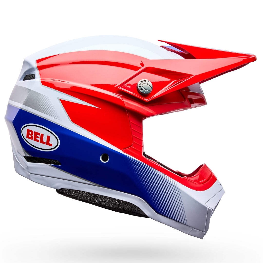 Bell Moto-10 MIPS Falcon ECE 22.06 MX Helmet Red/White