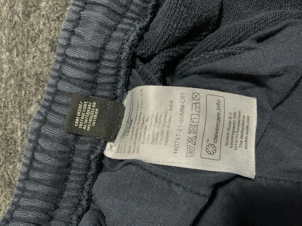 Pantalones cortos Scotch & Soda para hombre talla pequeña gris ropa de calle Foto 4 de 4