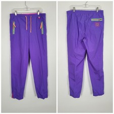 Vintage Skyr Sportswear Neon Windbreaker Pants Retro Track Women's Small