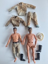 1973 Lone Ranger Action Figures Marx Toys Spares Or Repairs