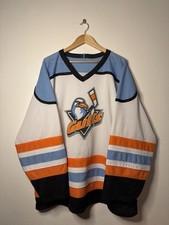 Vintage 90s San Diego Gulls ECHL Athletic Knit Hockey Jersey Men's Sz XXL