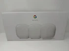 Google Nest WiFi Pro AXE5400 WiFi 6E Tri-Band Mesh Routers 3 Pack Snow SEALED