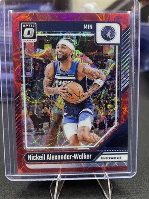 Nickeil Alexander-Walker 2024 Panini Donruss Optic #4 Red International