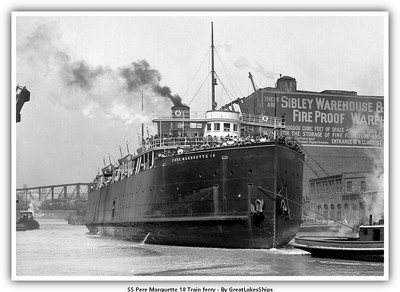 SS Pere Marquette 18 Train ferry_issue3