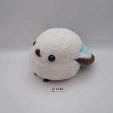 D1908A Fuka Fuka Shimaenaga Bird Amuse Plush 5" Hokkaido Toy Doll Japan