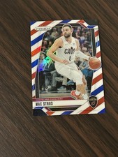 2024-25 Panini Prizm - Max Strus #27 Red White & Blue Prizm