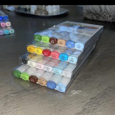 Copic Sketch Marker Set - 24 Pieces, Multicolor Sketch Markers