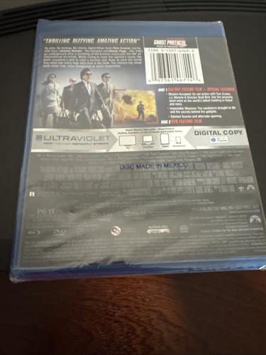 Mission: Impossible - Ghost Protocol (Zwei-Disc Blu-ray/DVD Combo + Digital C... - Bild 2 von 3