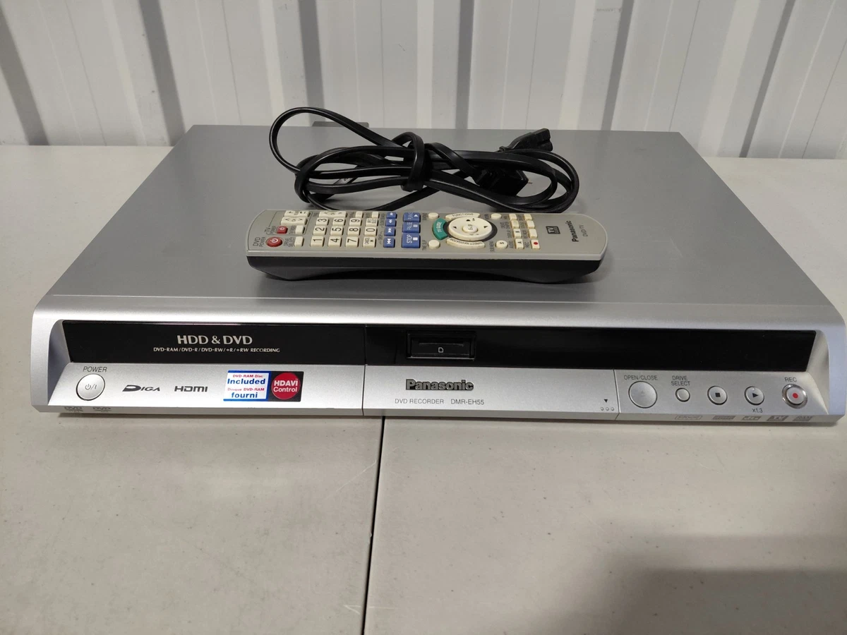 Panasonic DVRs & Hard Drive Recorders 100-249 GB Storage Capacity