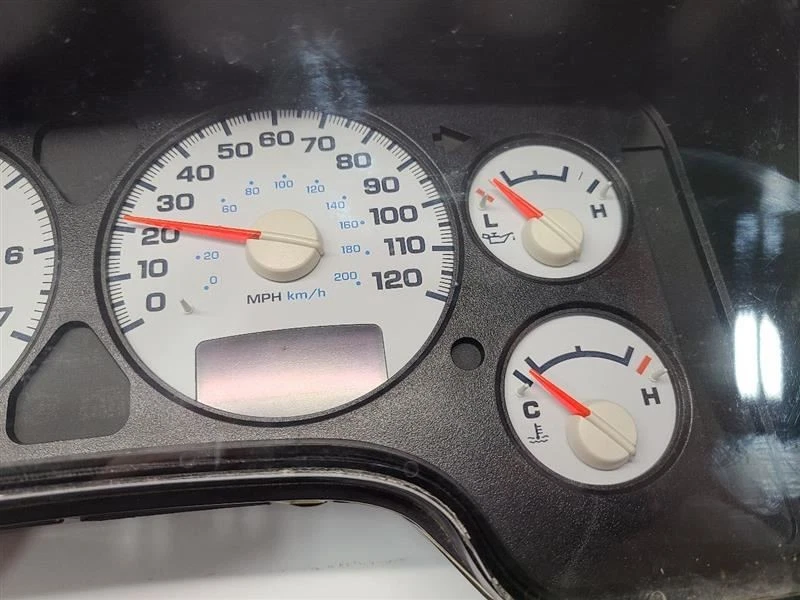 Tacômetro cluster velocímetro MPH compatível com 03 DODGE 1500 PICKUP 1542484 - Imagem 3 de 4